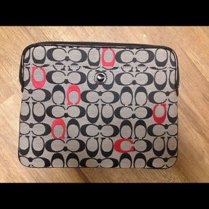 NWOT Coach iPad case